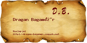 Dragan Bagamér névjegykártya